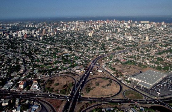 Aerial View of Maracaibo, Venezuela